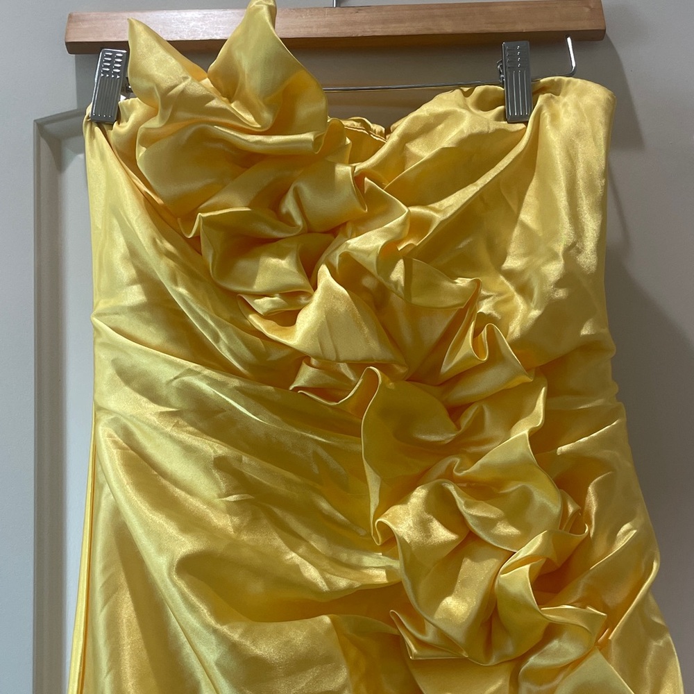 Jessica McClintock Sunshine Ruffled Dress